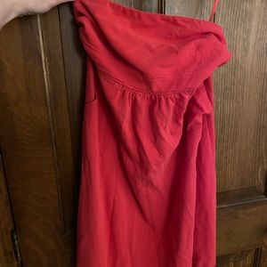 J. Crew - cotton fuchsia strapless dress - Size 4